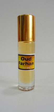 Oudh Farhan, Perfume Oil Exotic Long Lasting Roll on